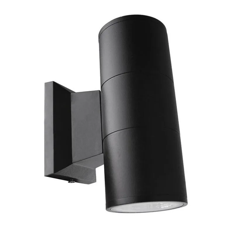 - Double COB LED wall light 10W20W 30W 40W LED Outdoor Wall Light Outdoor LED Wall Lamp Waterproof IP65 Gray Black Shell