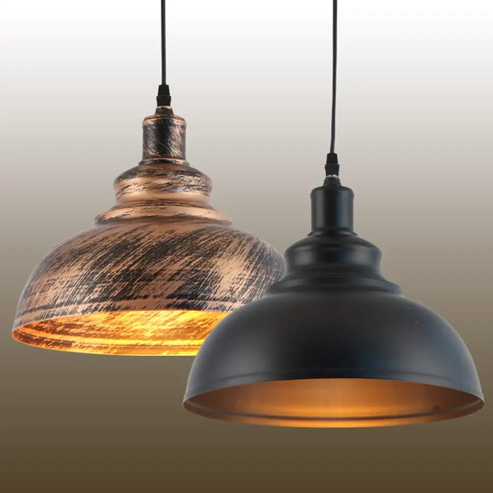

Zhaoke Pendant Light Vintage Industrial Lighting Edison Bulb Copper Lamp Holder American Aisle Lights Lamp 110/220V Light