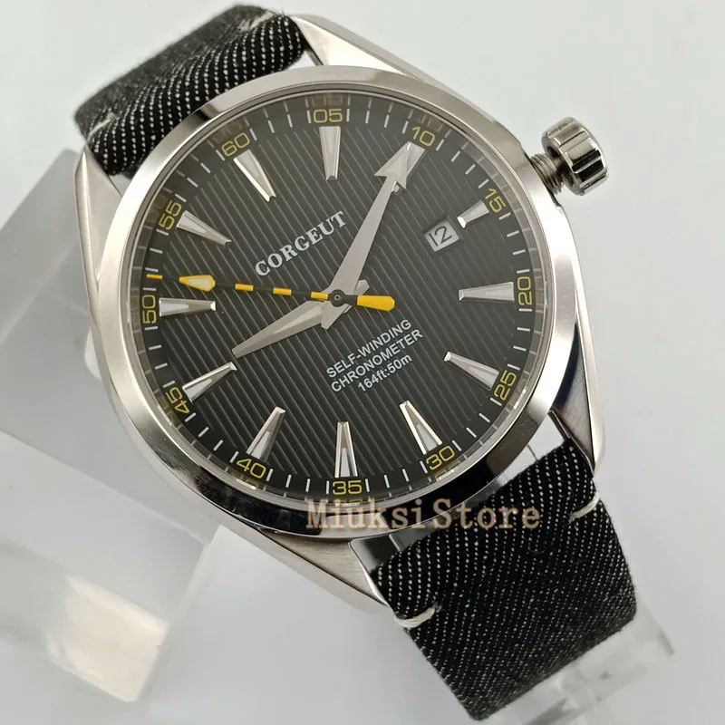 

41mm Retro Design Leather Band Watches Men Top Brand Relogio Masculino 2019 NEW Mens Sports Clock Analog Quartz Wrist Watches