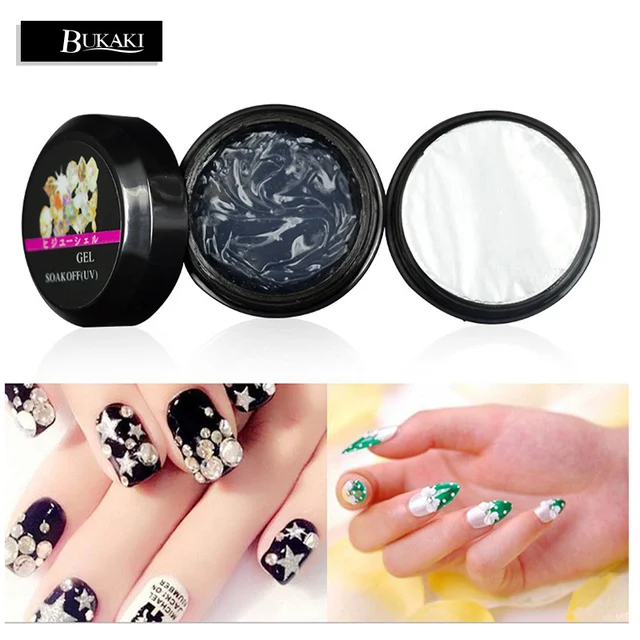 Bukaki 1pcs Uv Gel Nail Polish Glue Rhinestone Adhesives Super Bukaki 1pcs Uv Gel Nail Polish Glue Rhinestone Adhesives Super Sticky Transpa Clear Builder Nails