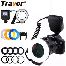 Macro LED Ring Flash RF-500D For any model of NIKON or Canon/Olympus brand DSLR цена Macro LED Ring Flash RF-500D For any model of NIKON or Canon/Olympus brand DSLR цены онлайн