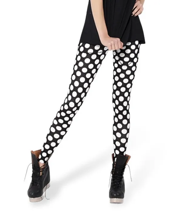 Polka dot leggings womens Clearance