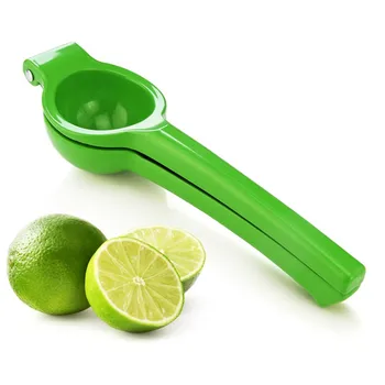 

Premium Quality Metal Manual Lemon Squeezer/ Lime Juicer- Citrus Press Juicer Aluminum Lime Squeezer, Green