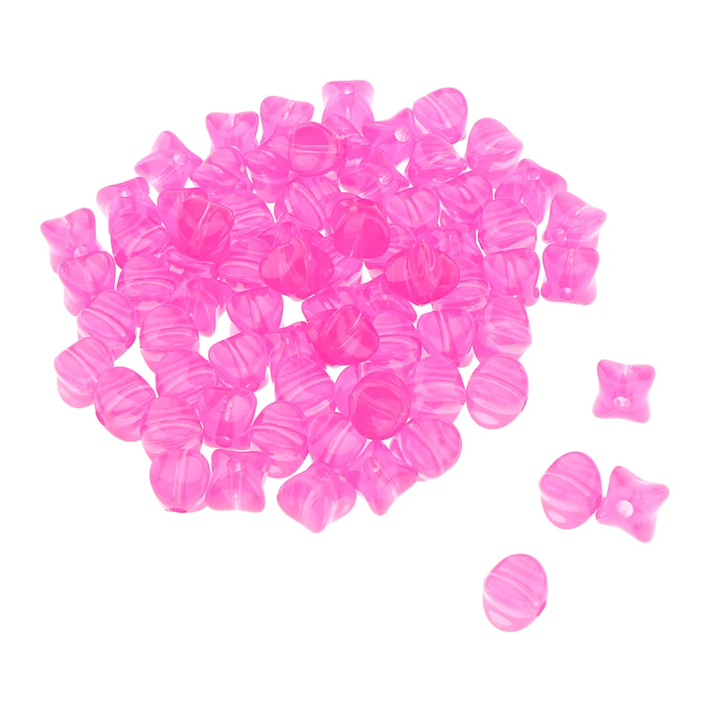 100g Square Jelly Shape Sew on Beads Acrylic for Clothes Bags Hats Sewing