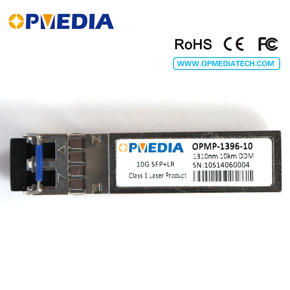 

Foundry compatible 10GBASE-LR SFP+ transceiver,10G 1310nm 10KM optical module with dual LC connector and DDM