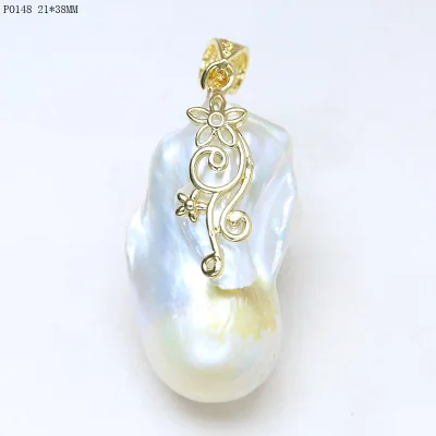 Large Natural freshwater oversize baroque pendant Special pearl white pendant attachment necklace Fine wide Woman's Jewellery Large Natural freshwater oversize baroque pendant Special pearl white pendant attachment necklace Fine wide Woman's Jewellery