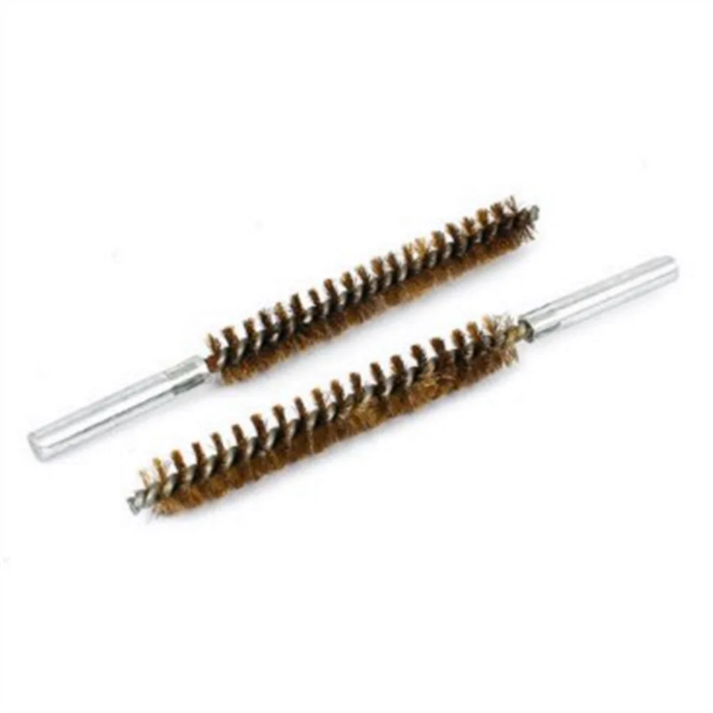 2 Pcs 15mm Brush Dia Copper Wire Pipe Tube Cleaning Chimney Brushsin Instrument Parts
