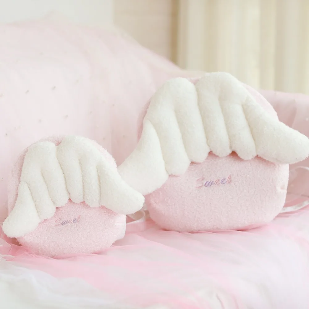 

Free Delivery of High Quality Fluffy Angel Bag Makeup Bag Cute Fluffy Backpack for Children and Friends'Birthday Gifts
