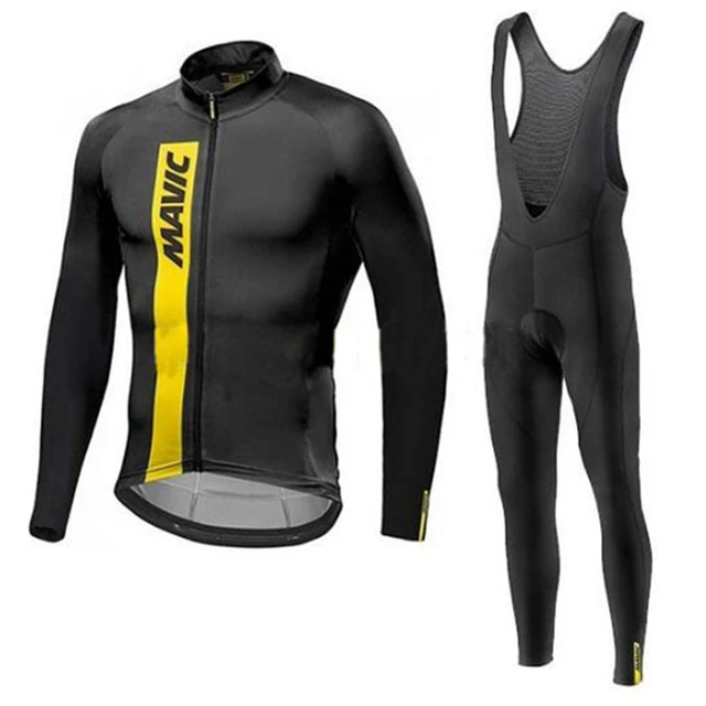 Mavic, осенний мужской комплект для велоспорта с длинным рукавом, Майки для велоспорта, спортивная одежда, рубашка, комбинезон, одежда для велоспорта, Ropa Maillot Ciclismo