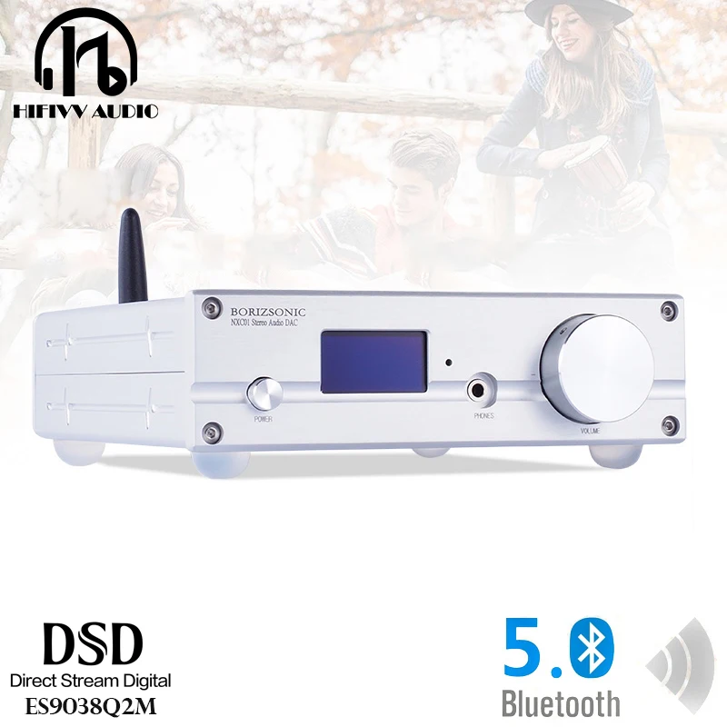 

HIFI DAC decoder player ES9038Q2M USB input decoder XMOS U208 chip receive Bluetooth 5.0 supports DSD512