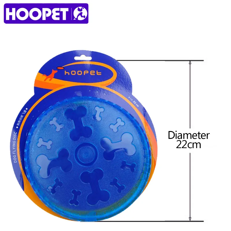 HOOPET الكلب لعب العظام طباعة الحيوانات الأليفة الكلب الطائر القرص التدريب الأسنان مقاومة لعب الحيوانات الأليفة Speelgoed
