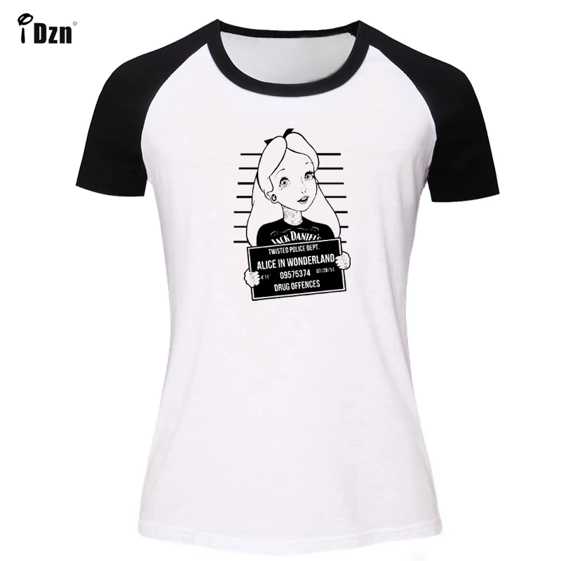 Футболка iDzn Rebel Tattoo Alice футболки с принцессой женская коротким рукавом