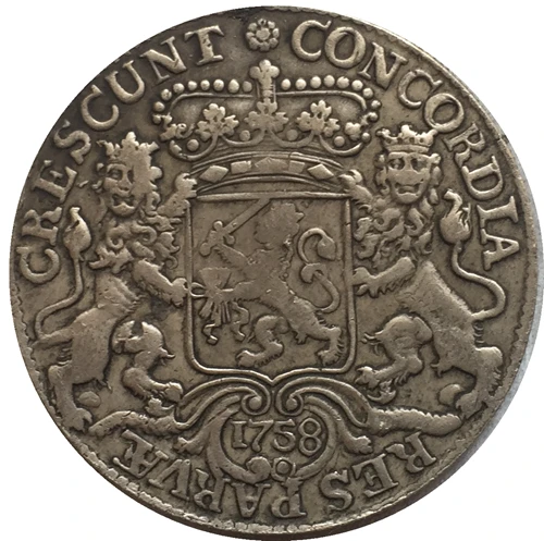 

1758 Netherlands COIN COPY