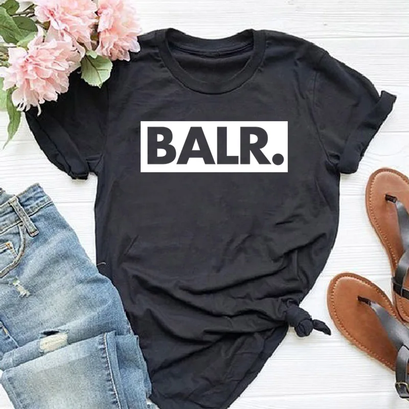 

FIXSYS New Fashion Women Letters Print Short Sleeve T Shirt Female Casual Tops Tee Summer Round Neck Tee Shirts Female Cute Tees