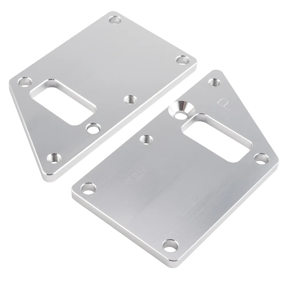 H2CNC LS1 преобразования LS замены крепление двигателя переходные пластины комплект для Chevrolet Camaro Нова Impala 1997-2013 LSX двигателя Стиль AL-12