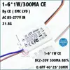 5-20Pieces TUV-CE EMC LVD PFC External 36W AC85-277V LED Driver 1-36Cx1W 300mA DC2-120V Constant Current LED Lamp Free Shipping ► Photo 2/6