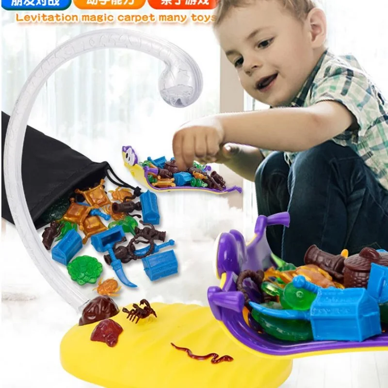 

Magic flying magic carpet magic flying carpet floating floating puzzle science interactive creative toys Family Party Game