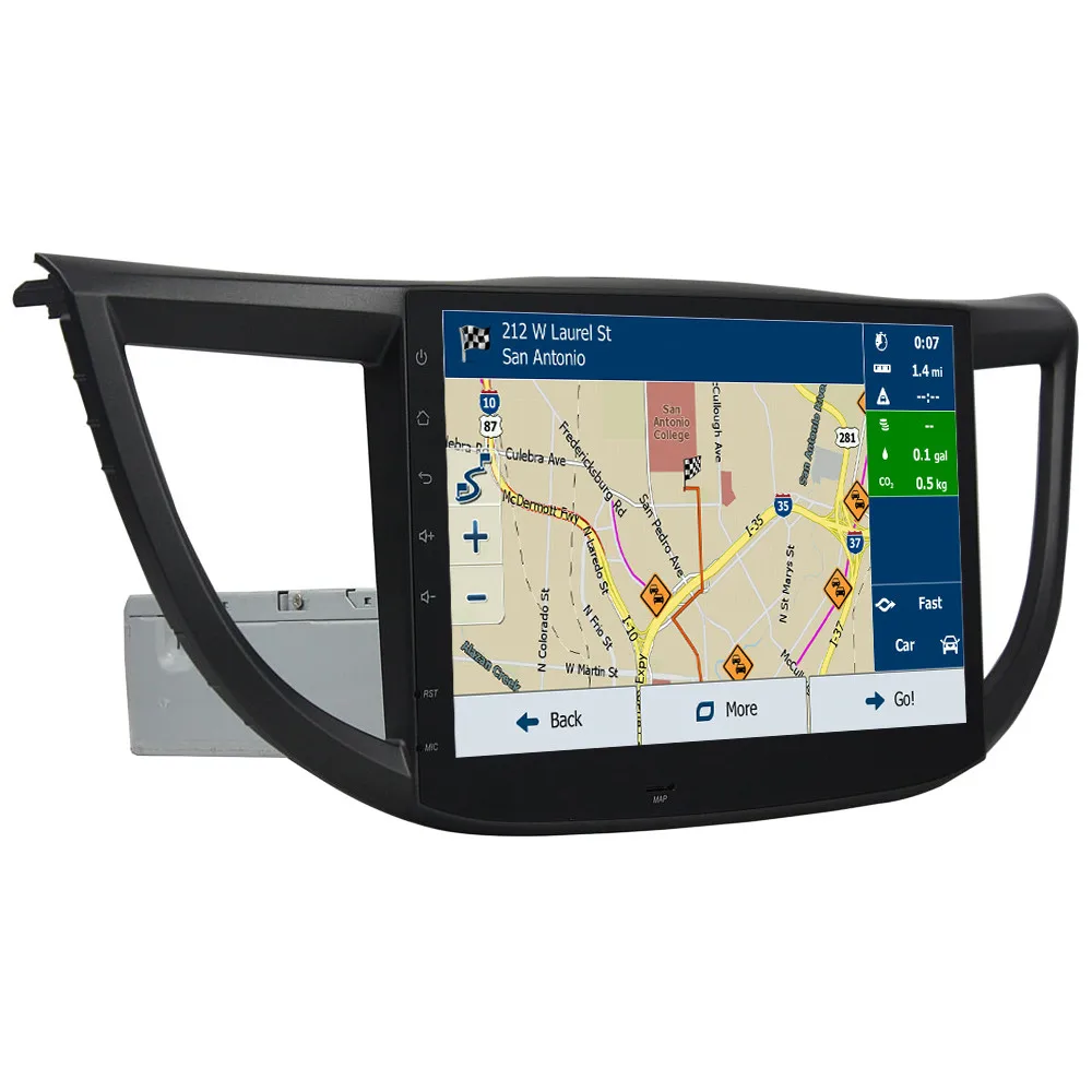 Perfect 10.1" IPS Octa Core 4G WIFI Android 8.1 4GB RAM 64GB ROM RDS Car DVD Multimedia Player Radio Stereo For Honda CRV CR-V 2012-2015 3