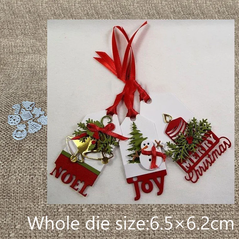 

New Design Craft Metal Cutting Die die cut 8pcs Christmas article decoration scrapbook Album Paper Card Craft Embossing die cuts