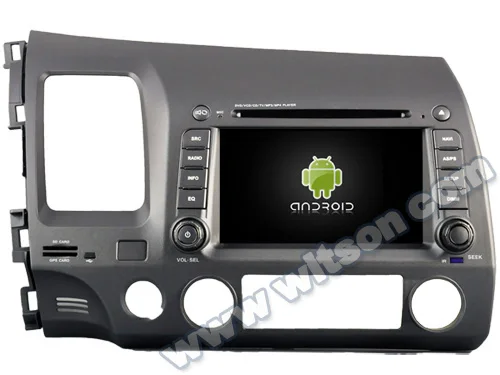Clearance 7" Android 9.0 OS Car DVD Multimedia Navigation GPS Radio for Honda Civic 2006-2011 (Left Hand Drive) with ADAS Function Support 3