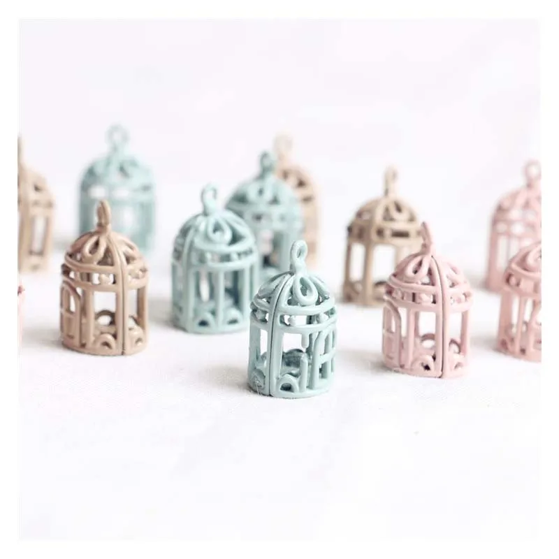 

Mini Bird Cage Decoration Toy Model Accessories Miniature Scene Model Home Decor Miniature Garden Decoration Modern Doll House