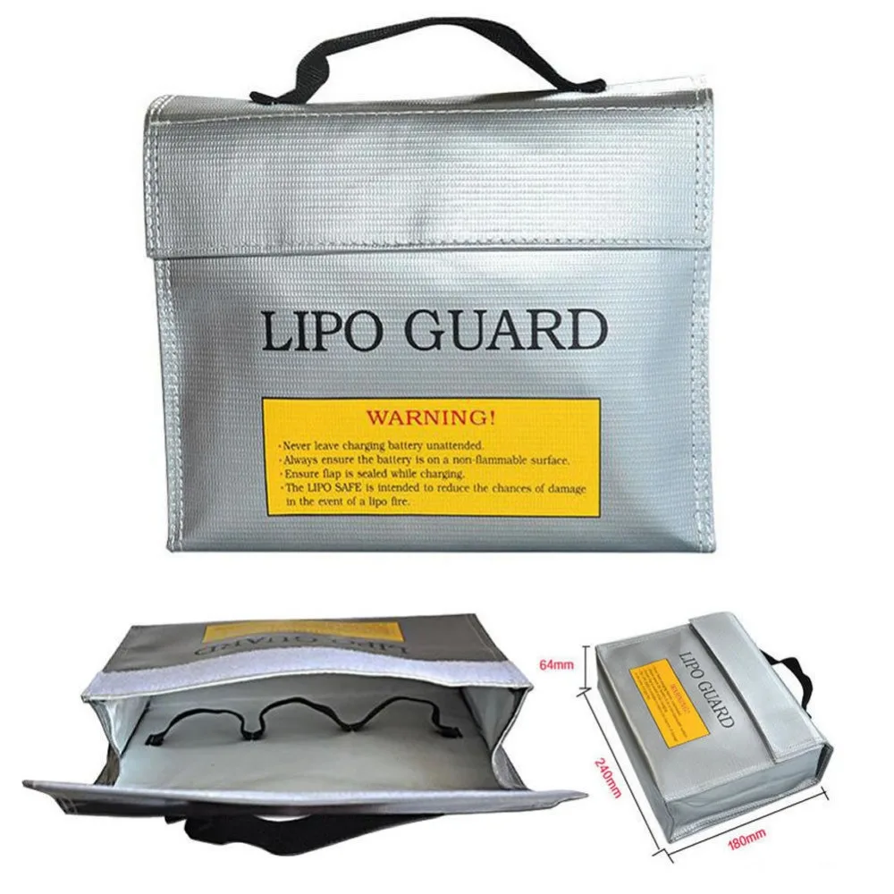 

235 * 180 * 65mm LiPo Battery Charging Protection safe Bag Explosion-proof bag