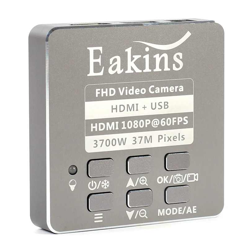 Eakins 37MP HDMI USB видео цифровой промышленный микроскоп камера+ 0.5X адаптер для окуляра для стерео микроскопа ремонт телефона pcb