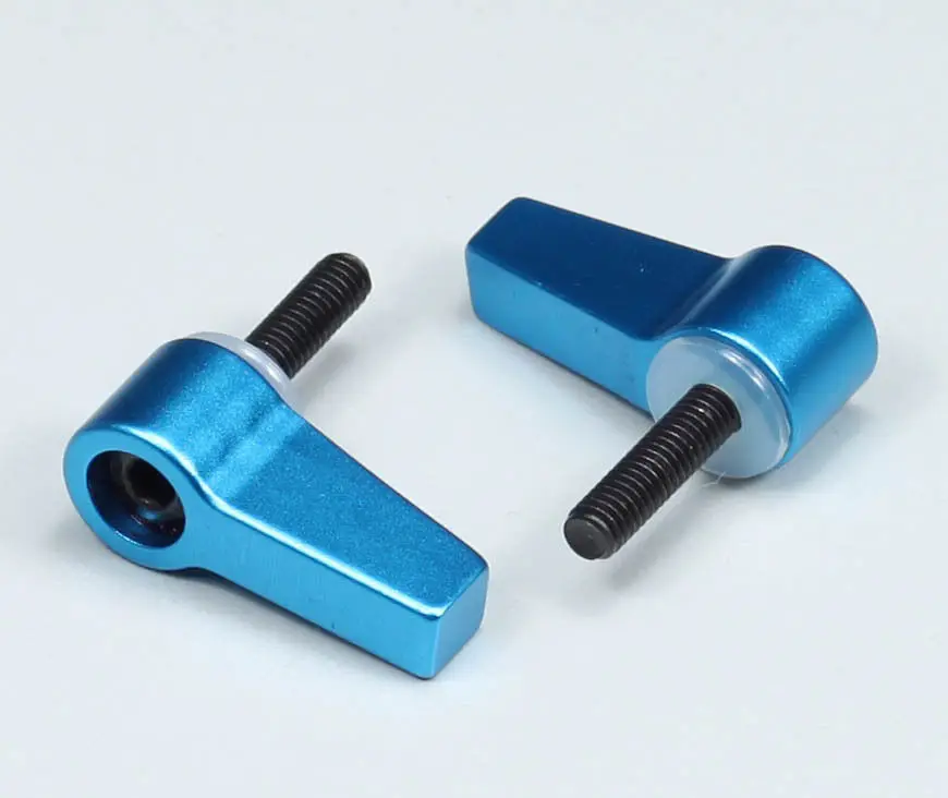 2 Pz M4 Manopola Pollice Vite L Shape Vite Per 15Mm Rod Ferroviarie Rig Morsetto Follow Focus