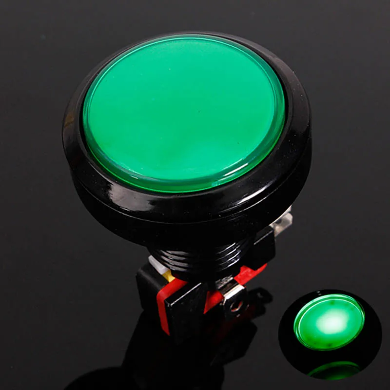 45mm Push Button Arcade Button Led Micro Switch 5V/12V Power Button Switch Set MAYITR