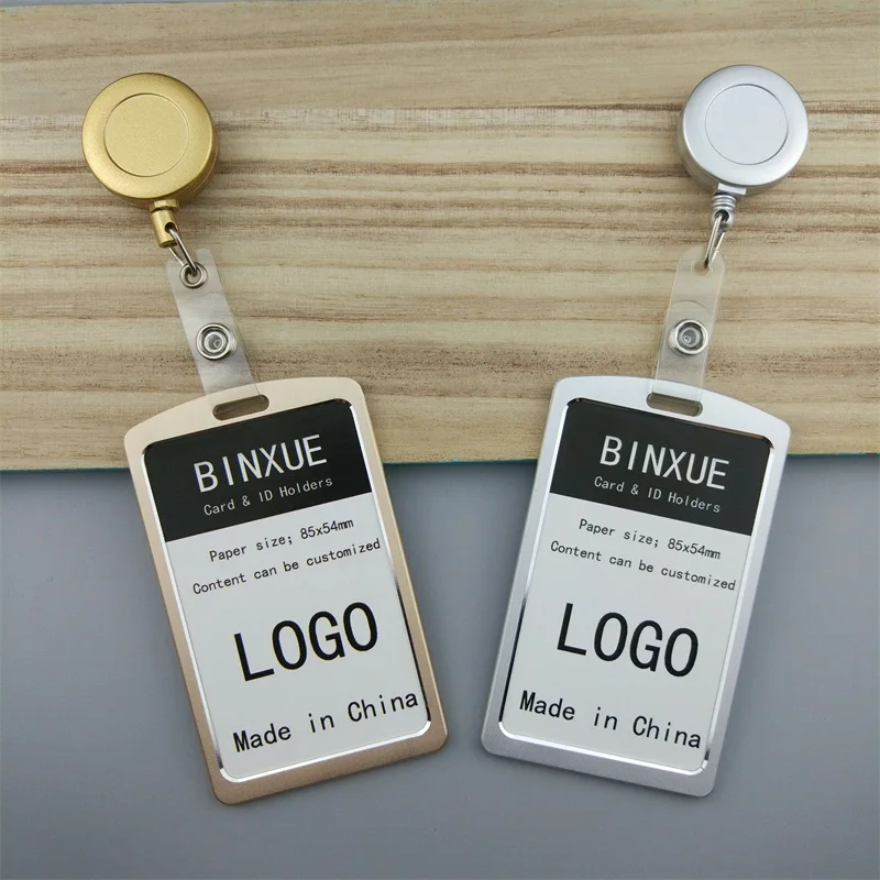 BINXUE nonferrous metal Employee ID card Cover card,ID Holder,Work card,identification Label badge Edge Easy to buckle цена BINXUE nonferrous metal Employee ID card Cover card,ID Holder,Work card,identification Label badge Edge Easy to buckle цены онлайн