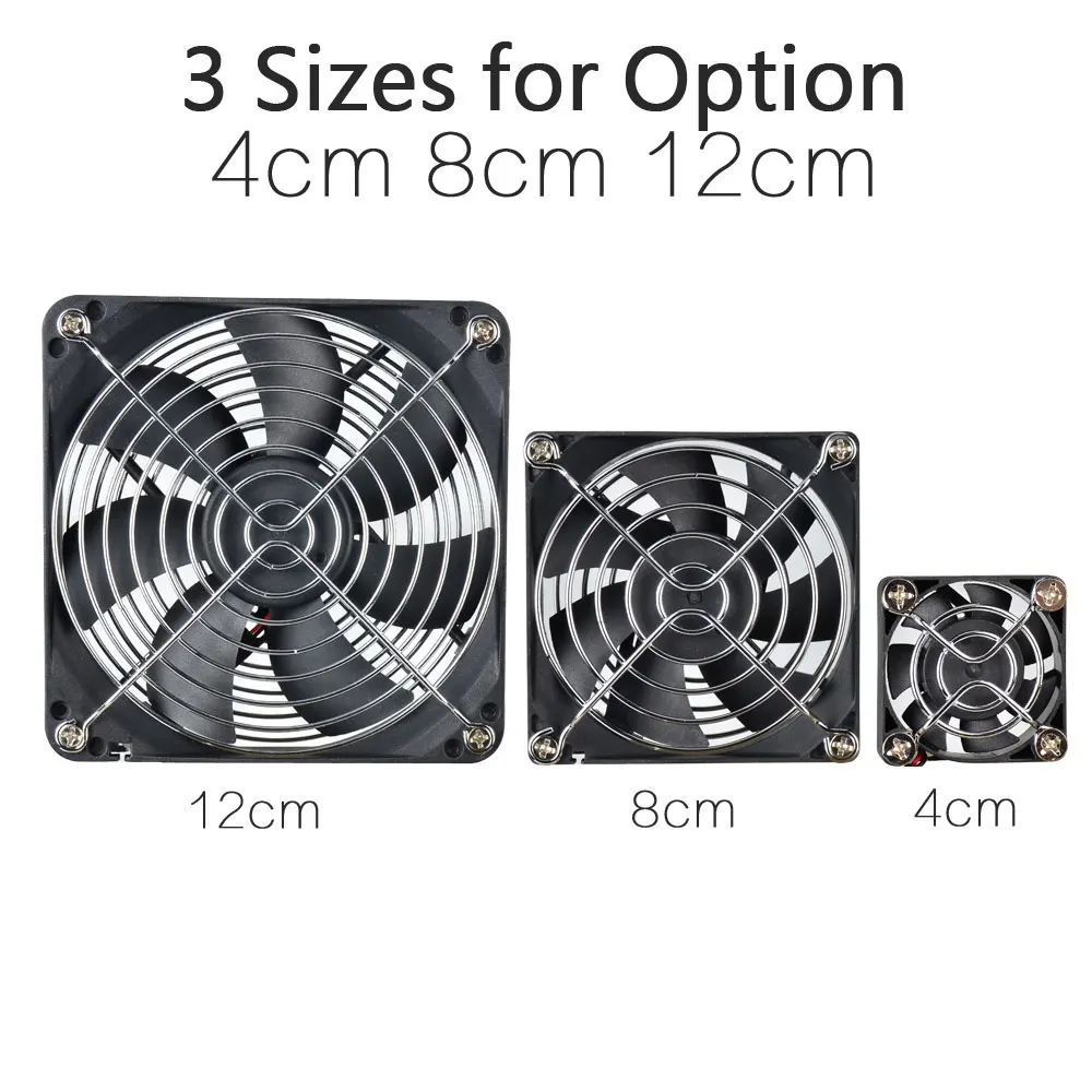 Eluteng Usb Cooling Mini Fan 40mm Usb Powered Computer Fans Silent Radiator 5v Pc Cooler Protection For Game Box