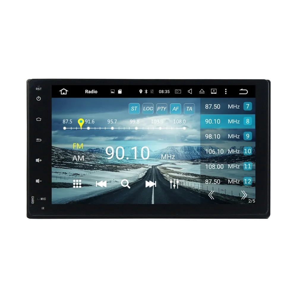 Octa Core 9 Android 6 0 Car DVD GPS for Toyota Fortuner 2016 2017 With 4GB