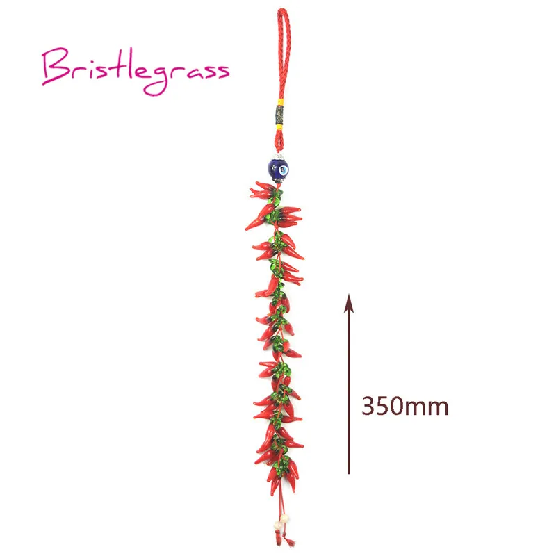 Щетиная трава турецкий синий сглаза Чили кисточки амулеты счастливый Шарм автомобиль настенный подвеска-маятник благословение Защита подарок