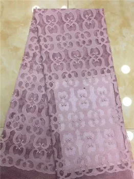 

Latest apparel cloth French tulle lace fabric African net lace fabric for sewing dress PNZ865(5yards/lot)many color