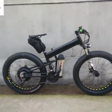 Kalosse 27 скорость 15AH 26*4,0 покрышки Электрический Снежный велосипед пляжный велосипед горный велосипед 26 дюймов 100 W 48 V электровелосипед на толстых покрышках