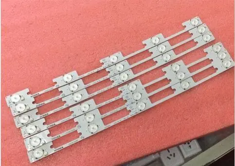 

375mm LED Backlight Lamp strip 5leds For Konka LCD TV LED42F3700NF 35018500 35018499 35018501 35018502 high quality