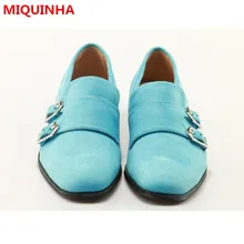 Plus Size 2017 Shoes Man Shallow Side Buckle Designer Man Dress Shoes Party Wedding Male Casual Shoes Cozy Light Flats Loafers