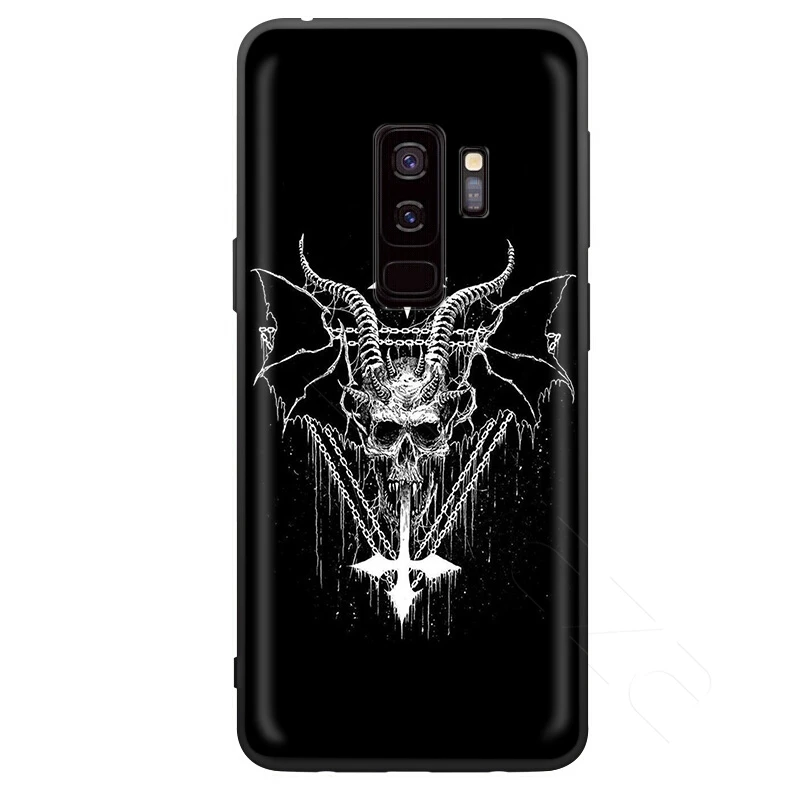 Lavaza пентаграмма 666 демоническим, чехол для samsung Galaxy S10 S9 S8 S7 S6 Plus Note 9 8 M30 M20 M10 край - Цвет: 9