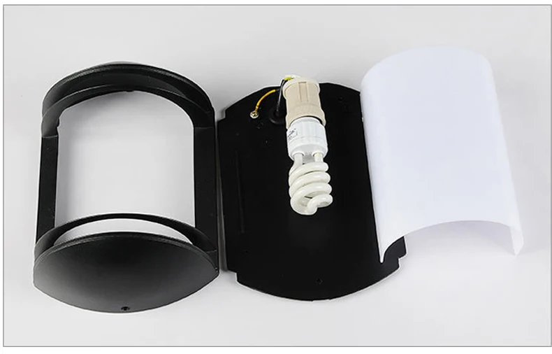 Lâmpada de Parede ao ar Conduziu a Luz da Parede do Jardim Livre Impermeável Arandela Pátio E27 Villa Varanda 12 w Interior Luz Ip65 Ac90-260v 22 Luminárias de parede externas