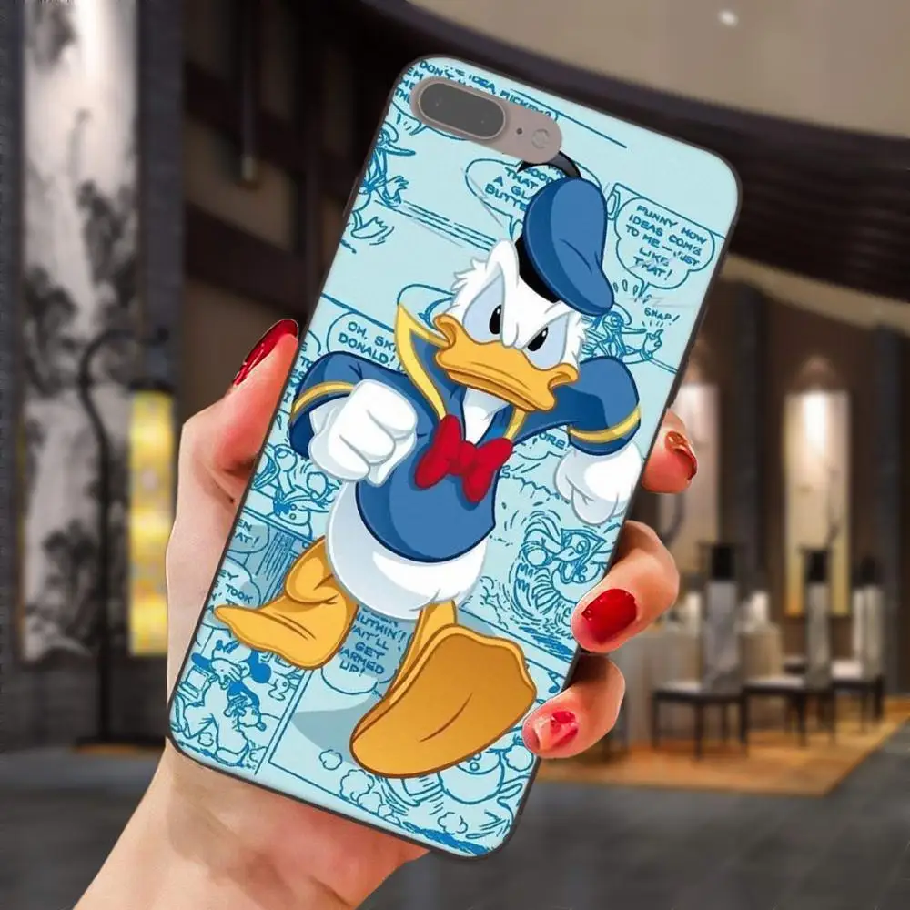 ТПУ печать Дональд Дейзи Дак для Galaxy C5 C7 J1 J2 J3 J330 J5 J6 J7 J730 2017 Ace Core Duo Max Mini Plus Prime