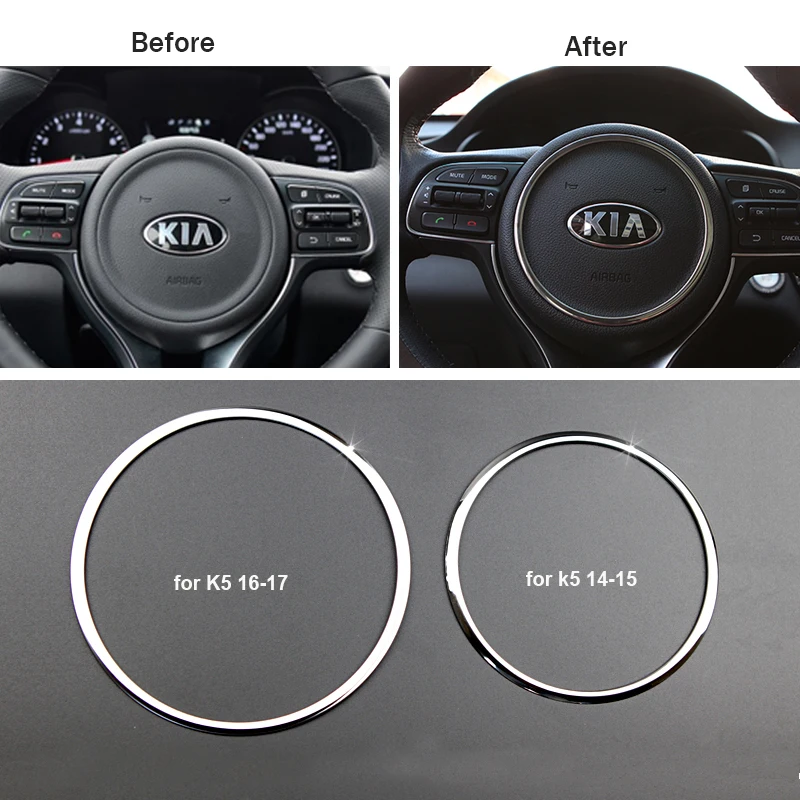 K5 steering wheel trim