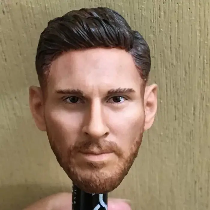 

1/6 scale figure accessories Messi head sculpt for 12" Action figure doll,Not included body,clothes and other accessories D2091