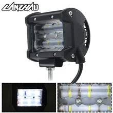18 w HA CONDOTTO LA Luce Bar Moto Nebbia Luci Auto Lampada Da Lavoro 6000 k Bianco Universale per Honda Yamaha BMW Suzuki harley Cruiser Touring