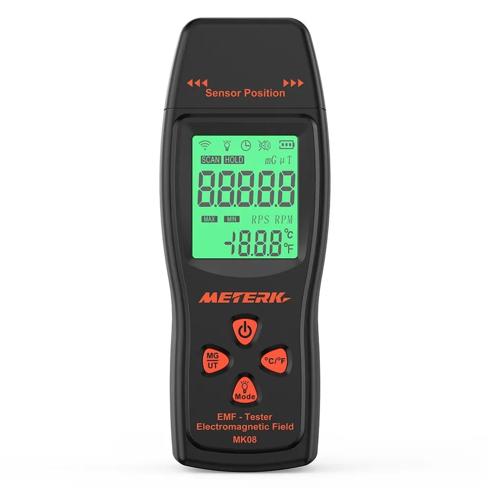 Измеритель EMF ручной Мини цифровой дозиметр радиации ЖК-датчик электромагнитного поля измеритель радиации Дозиметр Тестер
