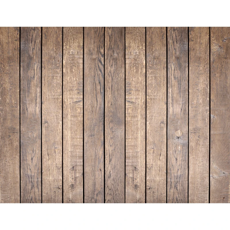

Vinyl Photography Background Brown Wooden Floor Computer Printed Children Backdrops for Photo Studios ZH-157