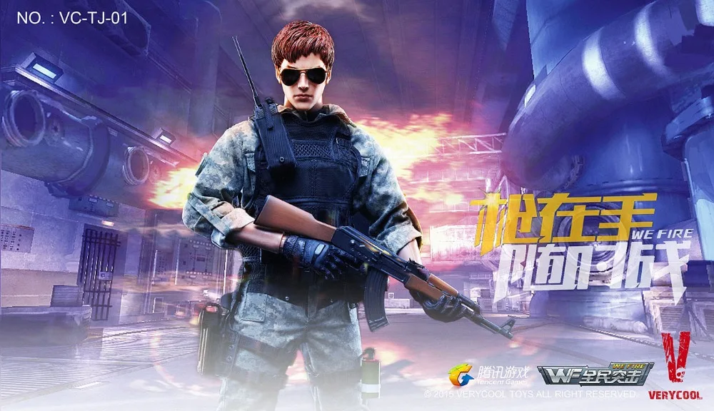 VeryCool VC-TJ-01 1//6 Wefire Light Speed Boy Camouflage Combat Uniform Model