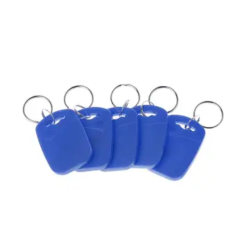 

IC+ID UID 13.56MHZ Changeable Writable Rewritable Composite Key Tags Keyfob Dual Chip Frequency + RFID 125KHZ T5577 EM4305