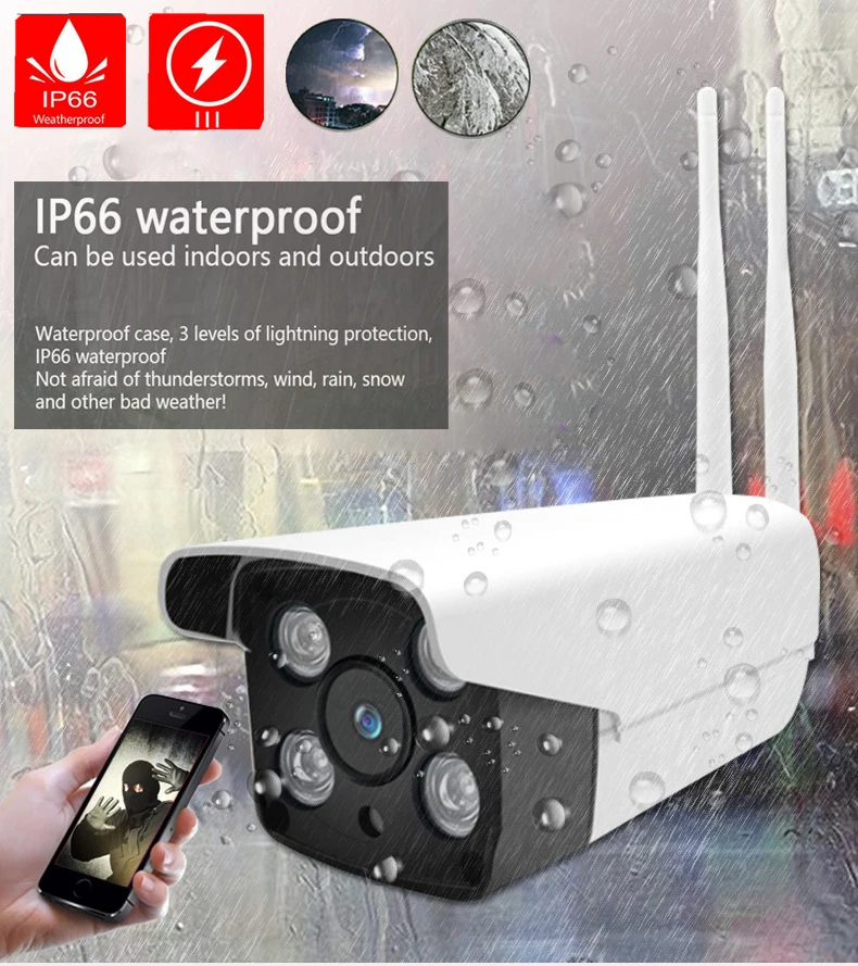 Sricam беспроводной 1080P HD IP Открытый CCTV камера безопасности WiFi ИК наблюдения
