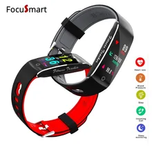

FocuSmart F10Color Screen Smart Bracelet Heart Rate Monitor Blood Pressure Fitness Tracker Smartband Sport Watch for smart phone