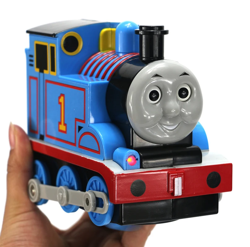 

Free Shipping High Quality Plastic Electric Thomas And Friends Toy Train 2xAA Battery Power Engine Toy Train For Children #DS